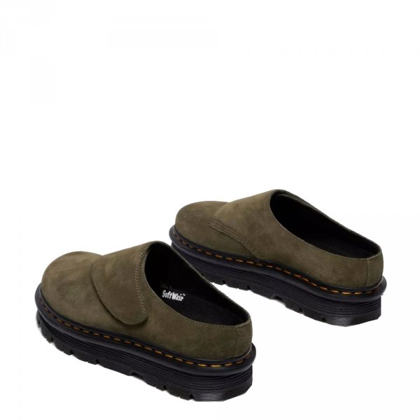 Buty Dr. Martens ZEBZAG ANYWAIR DMs Olive EH Suede 41730300