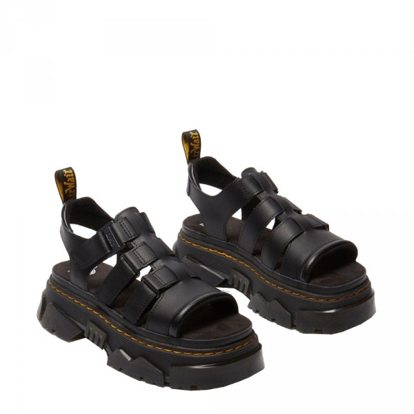 Sandały Dr. Martens MATTISON 3S Black Athena+Soft PU 40891001