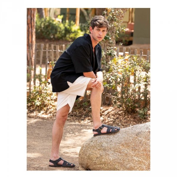 Sandały Barefoot El Naturalista N5681 BARE SANDALS skórzane czarny