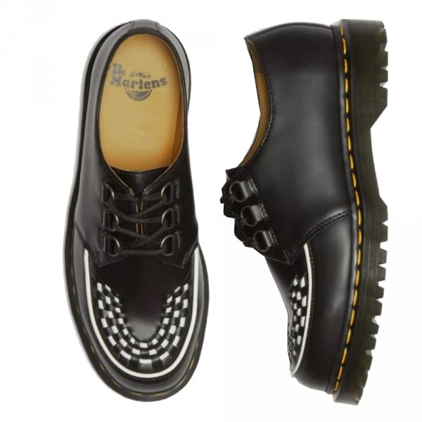 Półbuty Dr. Martens RAMSEY Black Smooth 31499001
