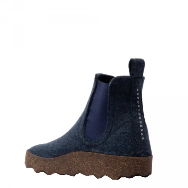 Sztyblety Asportuguesas CAIA Blue Felt P018084032