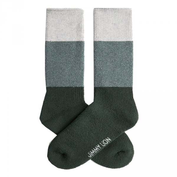 Skarpety Jimmy Lion PREMIUM WINTER WOOL Dark Green