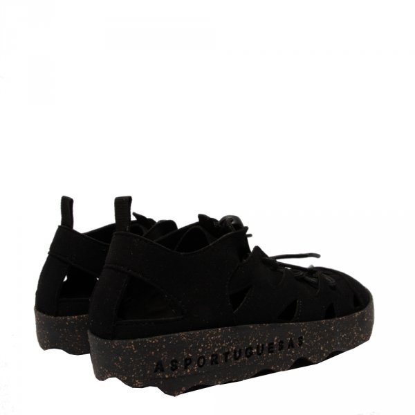 Półbuty Asportuguesas CURE 2 L Classic Suede Black P018206007