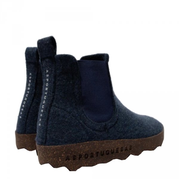 Sztyblety Asportuguesas CAIA Blue Felt P018084032