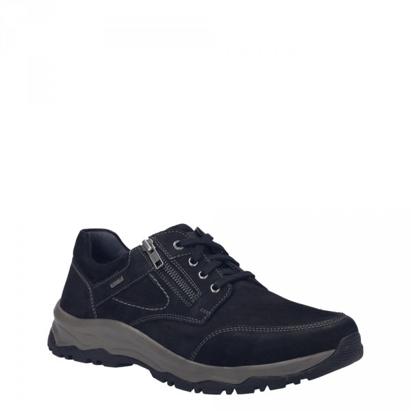 Półbuty męskie Josef Seibel  Leroy 55 skórzane czarny 14455 TE518 100