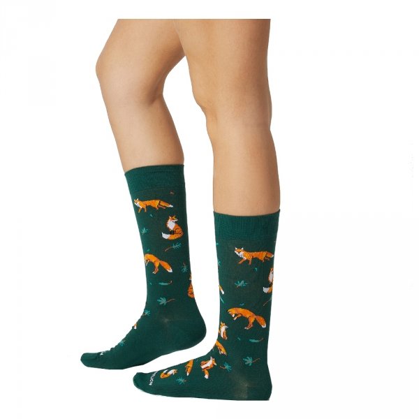 Skarpety Jimmy Lion DUSKY FOX Green 