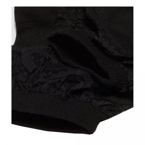 Skarpety Dr. Martens FRILL SOCK Black Organic AD097001