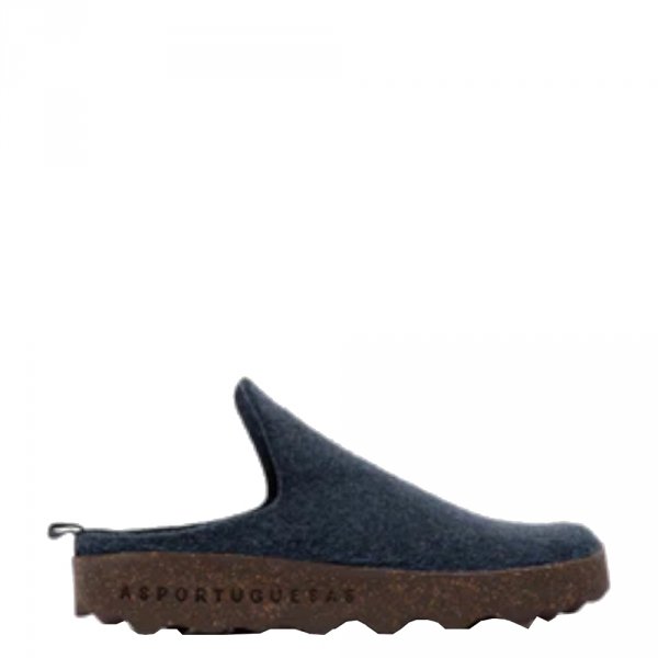 Buty Asportuguesas COME M Blue Felt P018061016