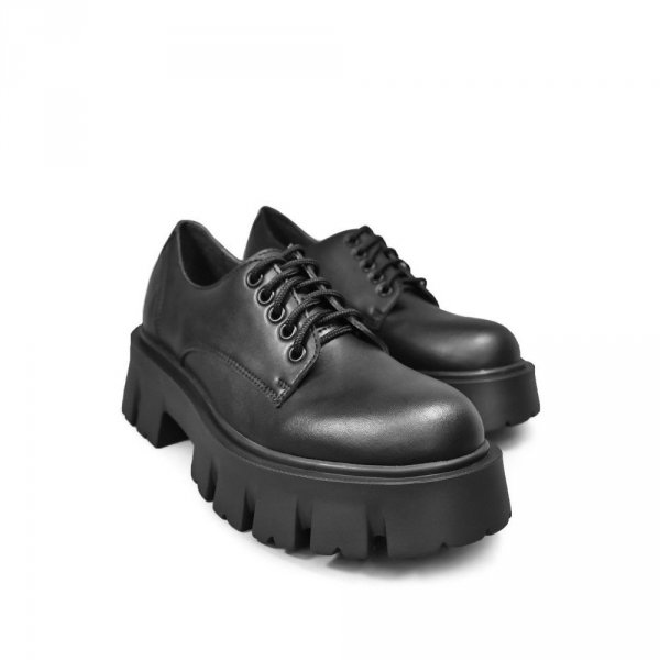 Półbuty Altercore DEIDRA Black VEGAN
