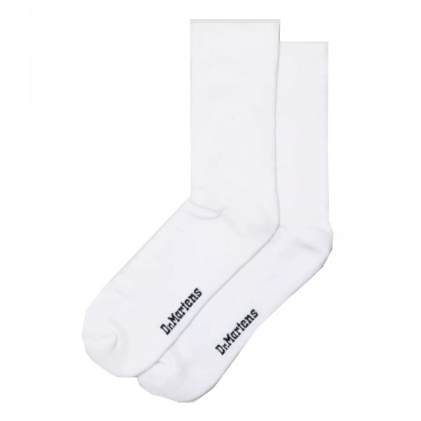 Skarpety Dr. Martens DOUBLE DOC SOCKS Organic Cotton Blend White AC742101Skarpety Dr. Martens DOUBLE DOC SOCKS Organic Cotton Blend White AC742101