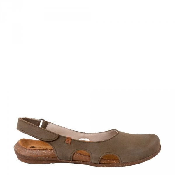 Sandały El Naturalista WAKATUA N413 Kaki Pleasant