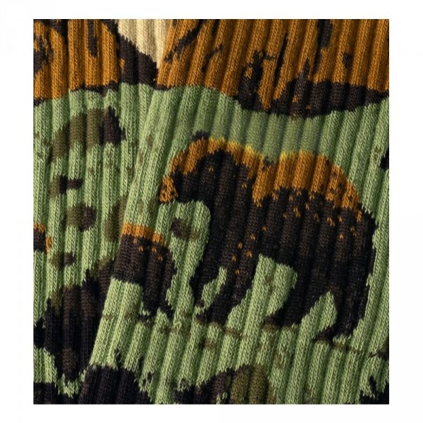 Skarpety Jimmy Lion BEAR ROCK Dark Brown