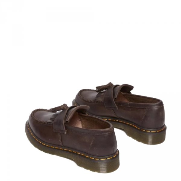 Półbuty Dr. Martens ADRIAN Dark Brown Crazy Horse 30917201