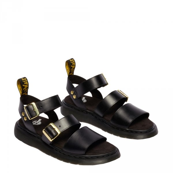 Sandały Dr. Martens GRYPHON STRAP Black Atlas 42329001