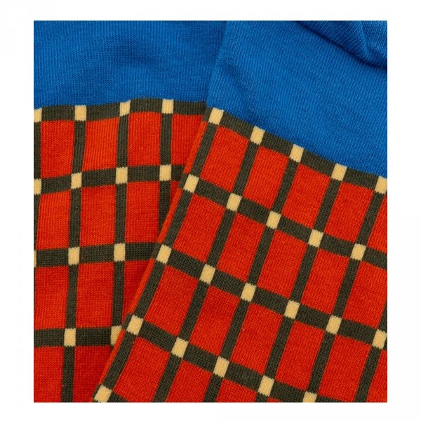 Skarpety Jimmy Lion EVELINA KROON Orange Patern