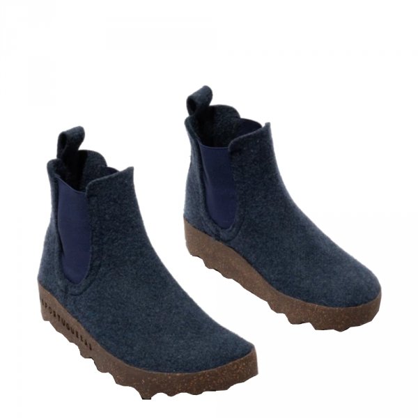 Sztyblety Asportuguesas CAIA Blue Felt P018084032