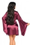 Beauty Night Samira peignoir burgundy