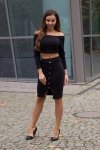 Merribel Asant Black 1110 spódnica i bluza