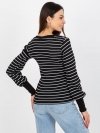 Bluzka-RV-BZ-8613.15X-czarno-biały rozmiar - L/XL