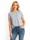 T-shirt-RV-TS-4838.42P-szary rozmiar - XS