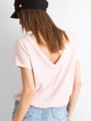 T-shirt-RV-TS-4662.86-jasny różowy rozmiar - XS