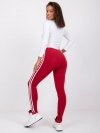 Leginsy-RV-LG-4954.53-bordowy rozmiar - S