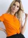 T-shirt-RV-TS-4623.08-pomarańczowy rozmiar - XL