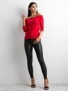 Bluzka-RV-BZ-4692.56-czerwony rozmiar - XL