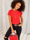 T-shirt-RV-TS-4623.86-czerwony rozmiar - XS