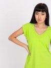 T-shirt-RV-TS-7543.12X-fluo zielony rozmiar - S