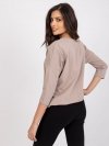 Bluzka-RV-BZ-0229.13P-ciemny bezowy rozmiar - L/XL