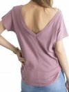 T-shirt-RV-TS-4662.35P-ciemny różowy rozmiar - XL