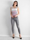 Top-AT-TP-5038.28P-biało-różowy rozmiar - one size S/M