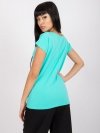 T-shirt-RV-BZ-4622.37-turkusowy rozmiar - M