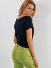 T-shirt-RV-TS-4832.42P-granatowy rozmiar - S