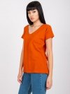 T-shirt-RV-TS-4832.38P-ciemny pomarańczowy rozmiar - S