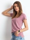 T-shirt-RV-TS-4837.28P-ciemny różowy rozmiar - XS