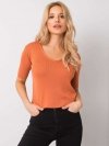Bluzka-234-BZ-BS142.11-ciemny pomarańczowy rozmiar - ONE SIZE