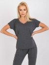 T-shirt-RV-TS-4832.28P-ciemny szary rozmiar - L