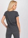 T-shirt-RV-TS-4832.28P-ciemny szary rozmiar - XS