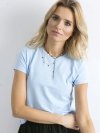 T-shirt-RV-TS-4623.96-jasny niebieski rozmiar - XS