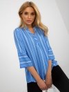 Bluzka-D73771M11062C-niebieski rozmiar - M