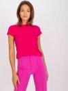 T-shirt-RV-TS-4623.71-fuksjowy rozmiar - XS