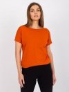 T-shirt-RV-TS-4662.39P-ciemny pomarańczowy rozmiar - L