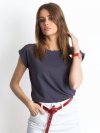 T-shirt-RV-TS-4833.61P-grafitowy rozmiar - S
