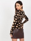 Bluzka-LK-BZ-509198.48P-czarny rozmiar - L/XL