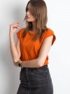 T-shirt-RV-TS-4833.93P-ciemny pomarańczowy rozmiar - XL