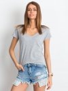 T-shirt-RV-TS-4837.35P-szary rozmiar - XS