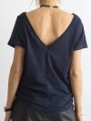 T-shirt-RV-TS-4662.37P-granatowy rozmiar - S