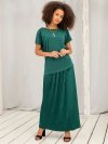 T-shirt-RV-TS-4662.38P-ciemny zielony rozmiar - XL